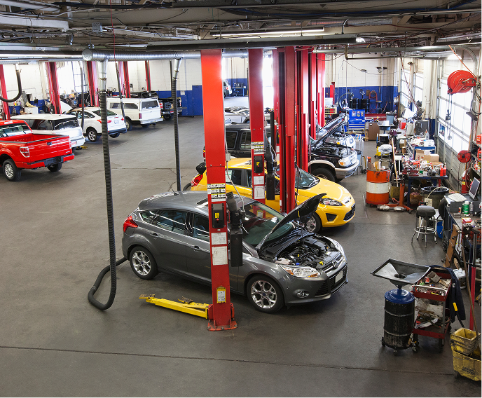 Service bays